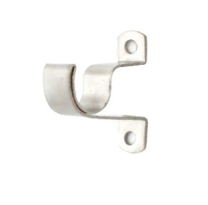 Curtain Bracket 1/2 Adjustable slvr