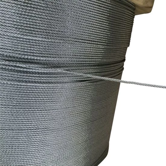 Galvanized Steel Wire Rope 5/8x3T -Roll