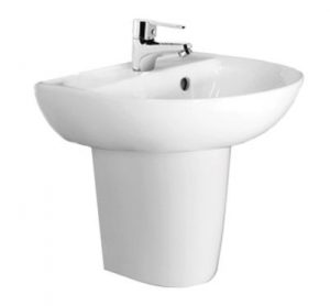 HCG Saturn II LF61S Wash Basin w/ Short Pedestal