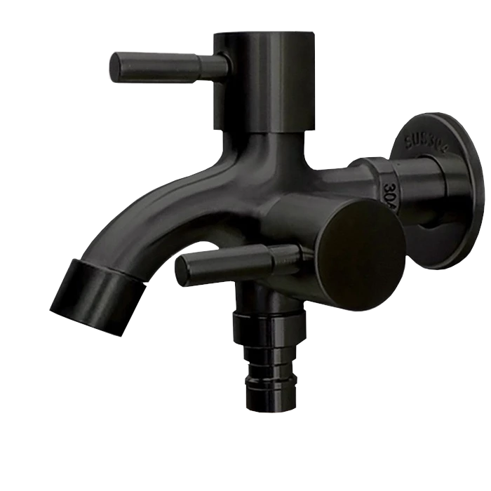 Jbrent SUS304 Wall Faucet #4 Black