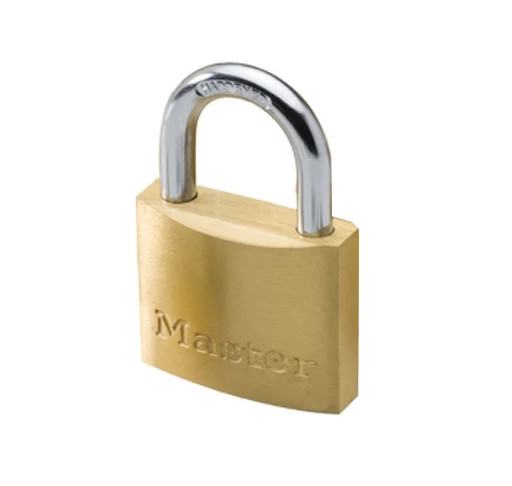 Master Lock Brass Padlock No.1900Q 20mm 4pc Key Alike