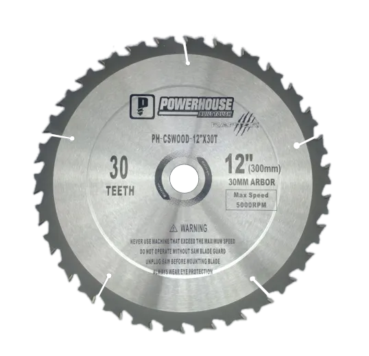 PowerHouse Circular Saw 4 Wood 12x30T