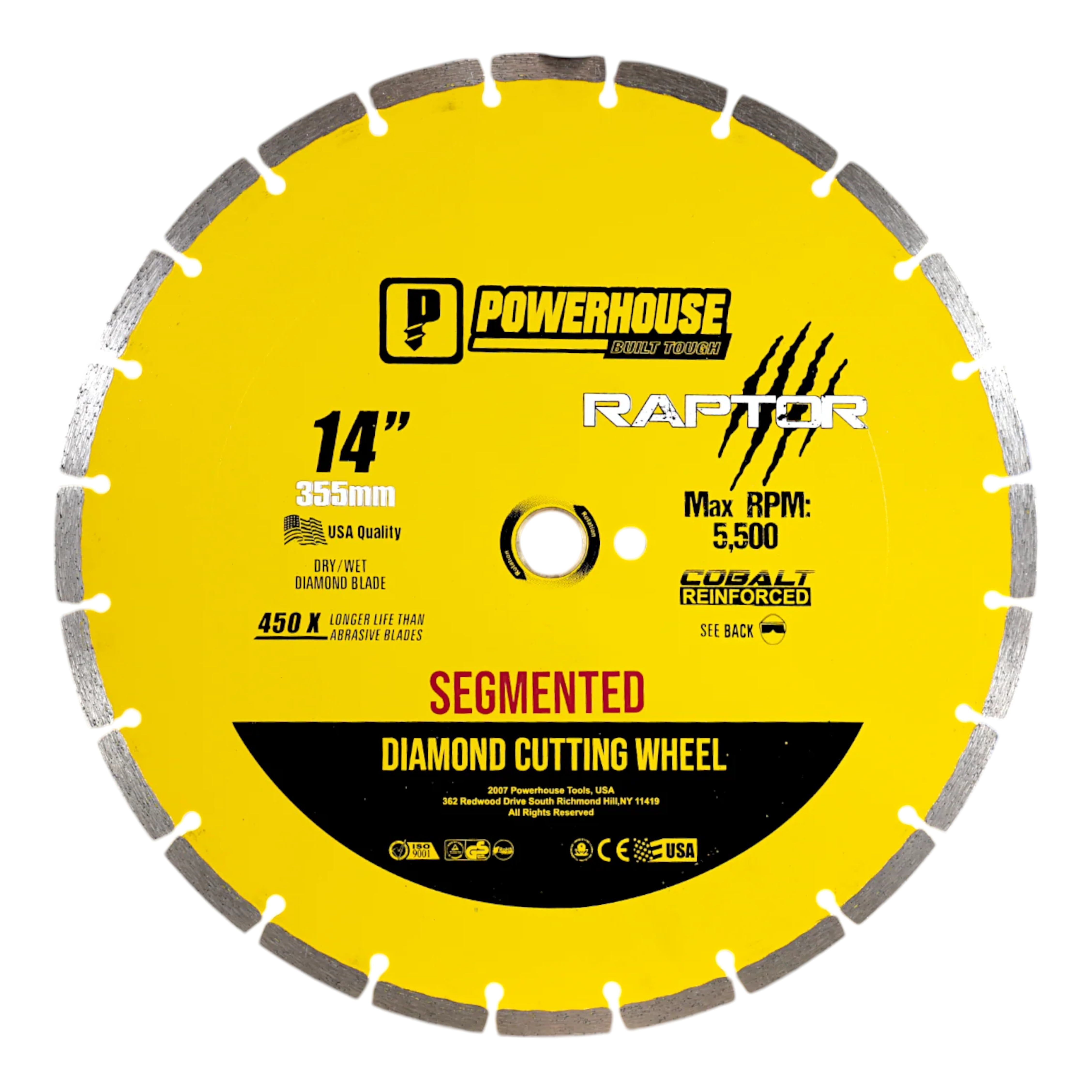 PowerHouse Diamond Cutting Wheel #4 Segmented