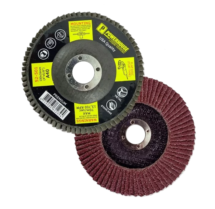 PowerHouse Flap Disc Premium flat type A80