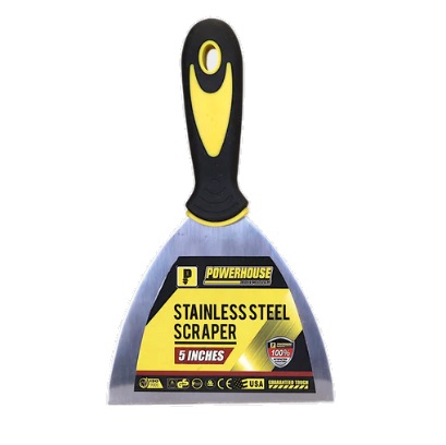 PowerHouse Stainless Steel Scraper with PVC Handle 3