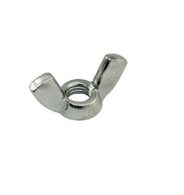 Solid Wing Nut 1/4