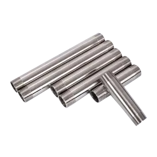 Stainless Nipple 1/4 x 2 1/2 Python