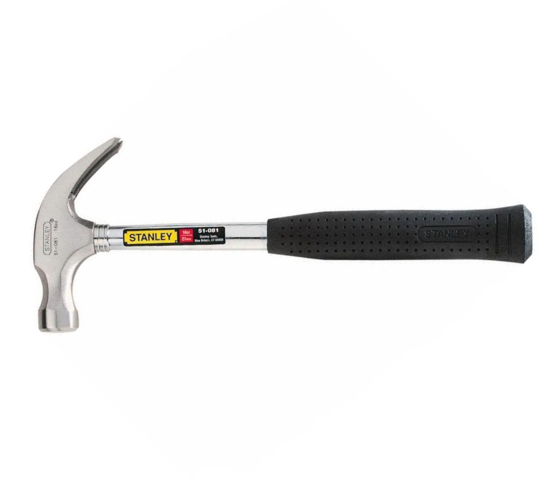Stanley Claw Hammer Steel 16oz (51-081)