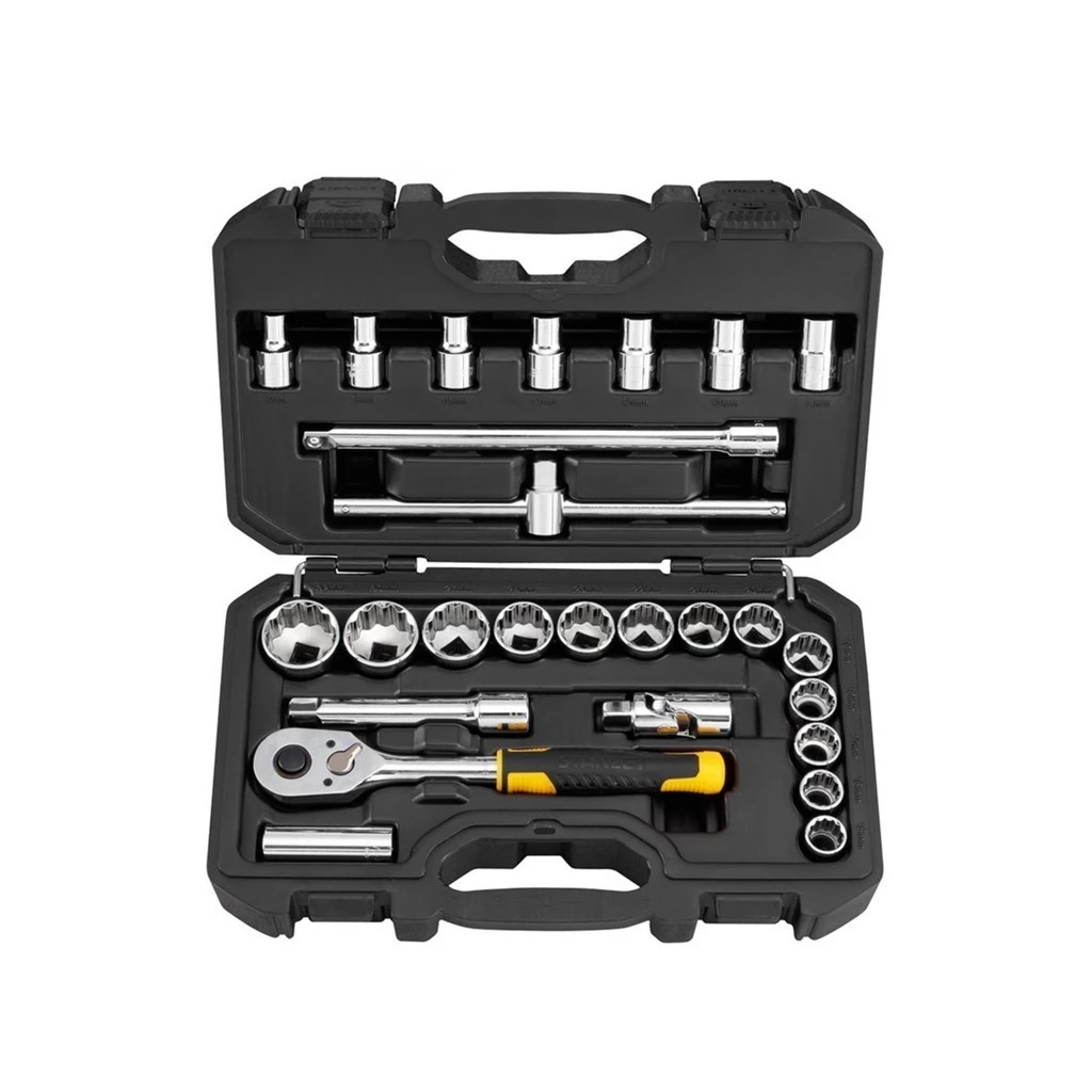 Stanley Socket Set 26pc 1/2 10m-32m (45-503)