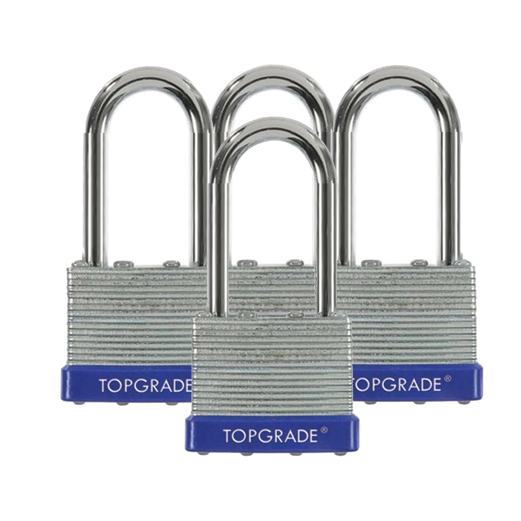 Topgrade TP5150LX4 Heavy Duty 4set Laminsted Padlock