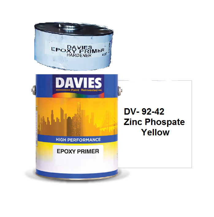Davies Epoxy Primer Zinc Phos Yellow (92-42-4L)