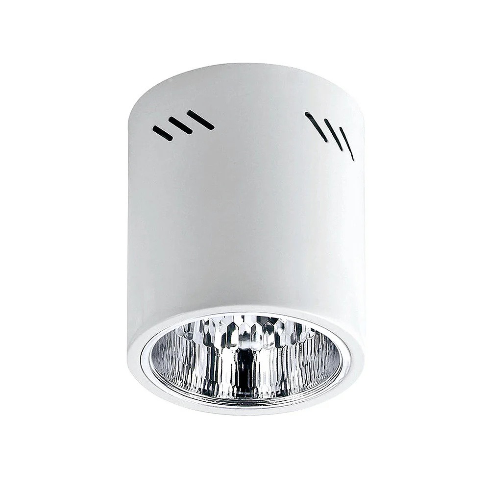 LF 03006 Surf Mounted E27x1 White 4'