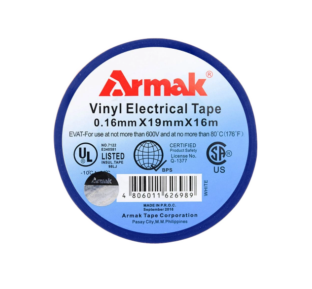 Armak Elec Tape Blue Med 8m